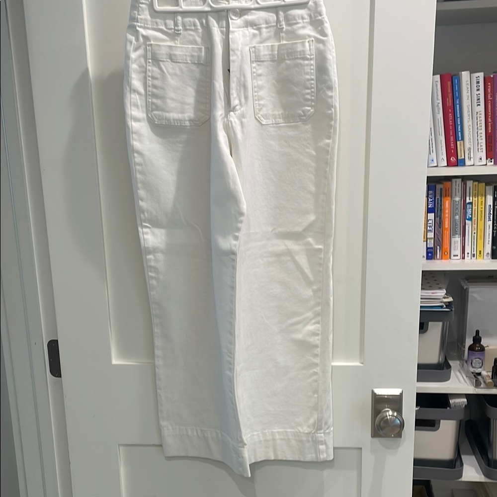 Bagatelle White Ankle & Cropped Jeans